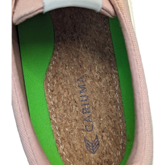 Cariuma Unisex Sneakers Oca Low Top Lace Up Suede Leather Pink W8.5 M7 - Picture 7 of 16